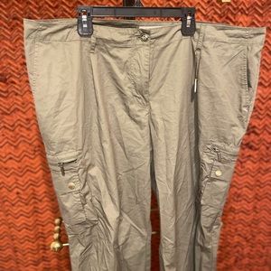 MK Army Green Cargo Pants
